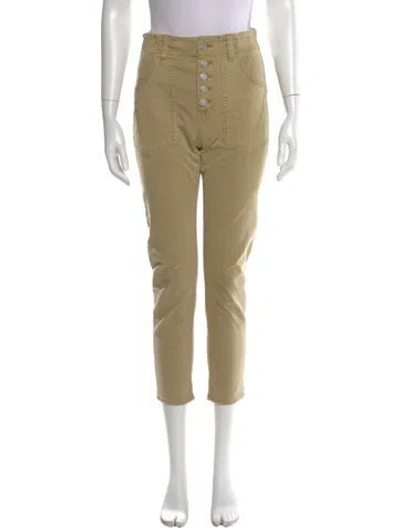 Pre-owned Veronica Beard Straight Leg Pants In Neutral