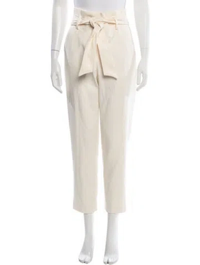 Pre-owned Veronica Beard Straight Leg Pants In Neutral