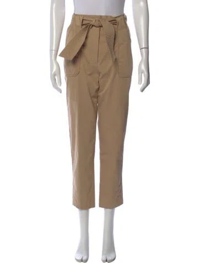 Pre-owned Veronica Beard Straight Leg Pants In Neutral
