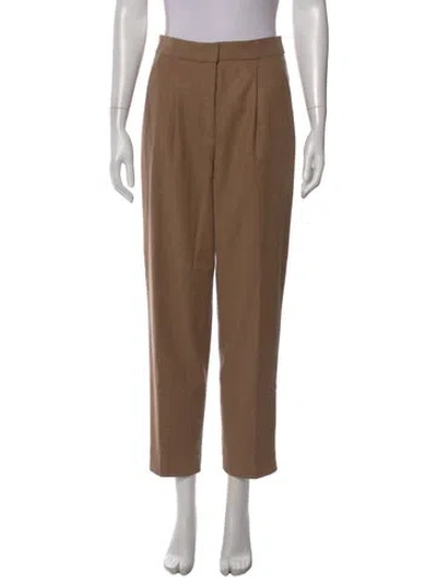 Pre-owned Veronica Beard Straight Leg Pants In Neutral