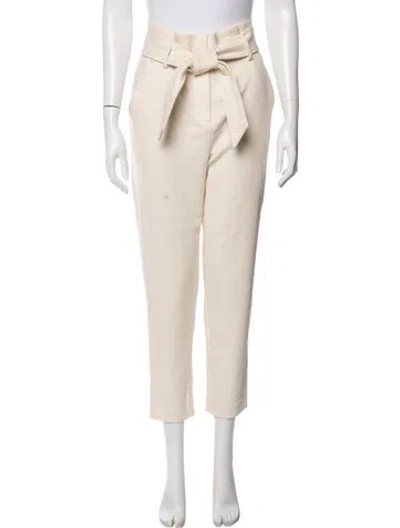 Pre-owned Veronica Beard Straight Leg Pants In Neutral