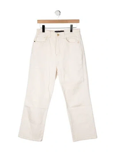 Pre-owned Veronica Beard Straight Leg Pants In Neutral