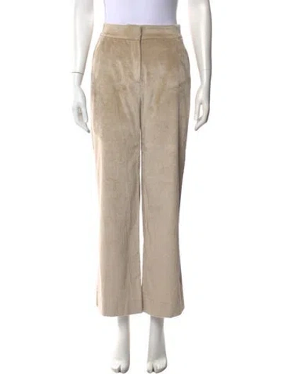 Pre-owned Veronica Beard Straight Leg Pants In Neutral