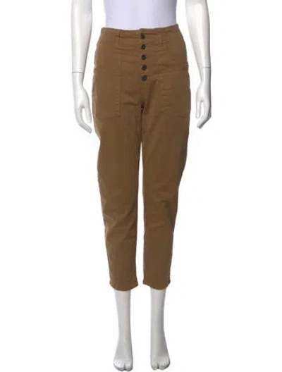 Pre-owned Veronica Beard Straight Leg Pants In Neutral