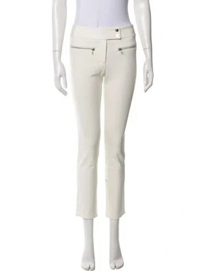 Pre-owned Veronica Beard Straight Leg Pants In Neutral