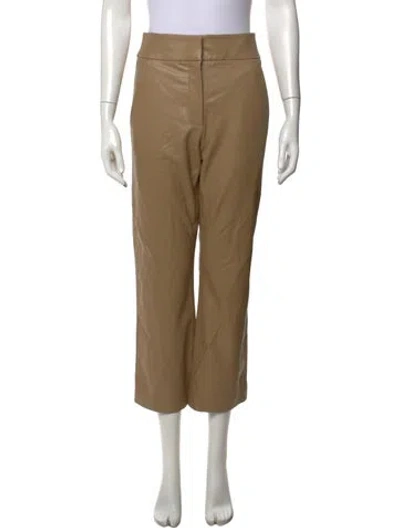 Pre-owned Veronica Beard Straight Leg Pants In Neutral