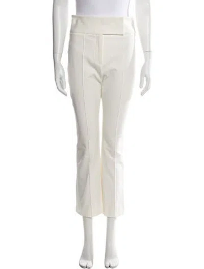 Pre-owned Veronica Beard Straight Leg Pants In Neutral