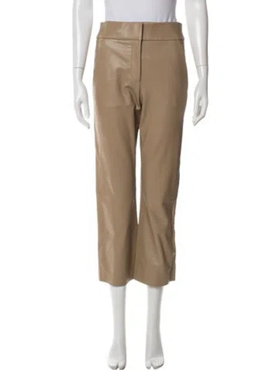 Pre-owned Veronica Beard Straight Leg Pants In Neutral