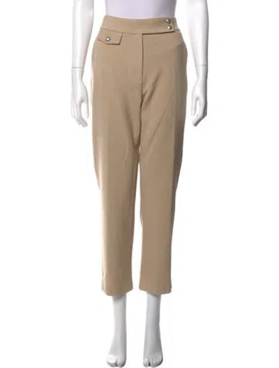 Pre-owned Veronica Beard Straight Leg Pants In Neutral