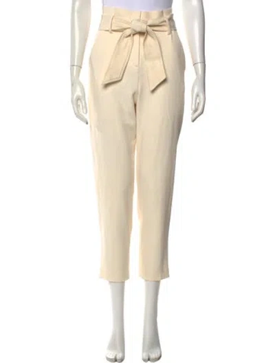 Pre-owned Veronica Beard Straight Leg Pants In Neutral
