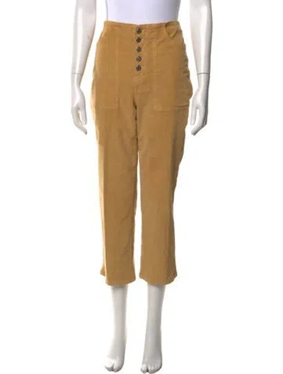 Pre-owned Veronica Beard Straight Leg Pants In Neutral