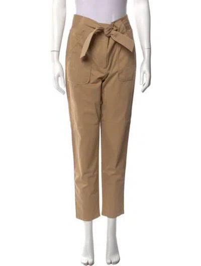Pre-owned Veronica Beard Straight Leg Pants In Neutrals