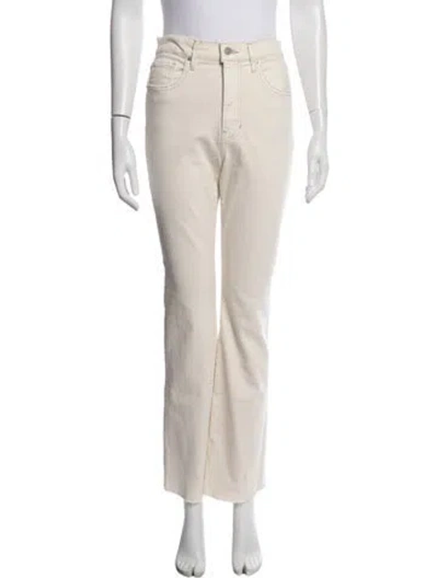 Pre-owned Veronica Beard Straight Leg Pants In Neutrals