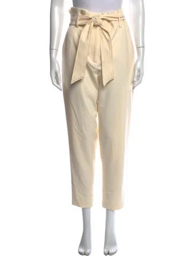 Pre-owned Veronica Beard Straight Leg Pants In Neutrals