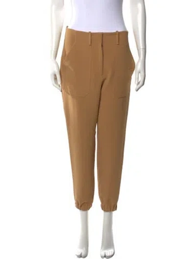 Pre-owned Veronica Beard Straight Leg Pants In Neutrals