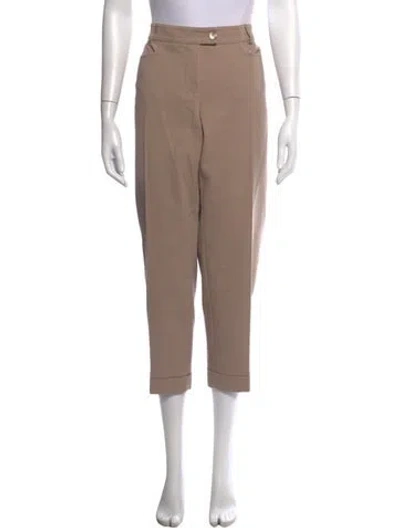 Pre-owned Veronica Beard Straight Leg Pants In Neutrals