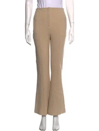 Pre-owned Veronica Beard Straight Leg Pants In Neutrals