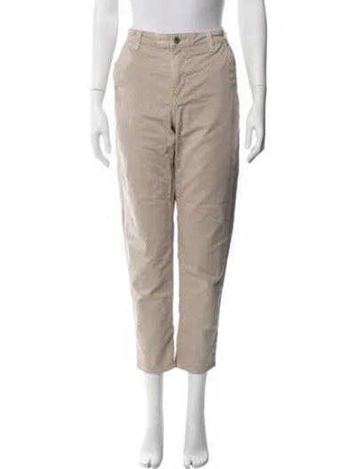 Pre-owned Veronica Beard Straight Leg Pants In Neutrals