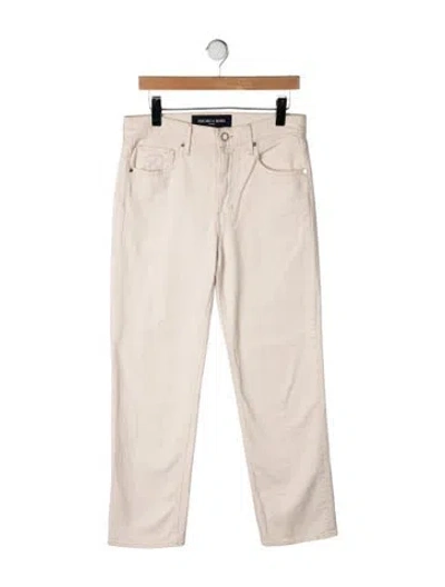 Pre-owned Veronica Beard Straight Leg Pants In Neutrals