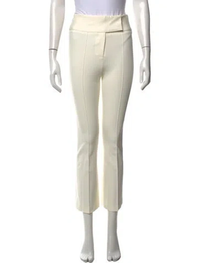 Pre-owned Veronica Beard Straight Leg Pants In Neutrals