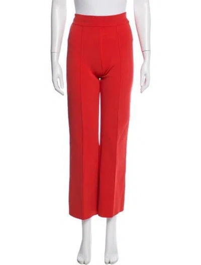 Pre-owned Veronica Beard Straight Leg Pants In Orange