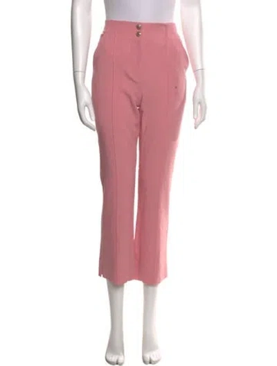 Pre-owned Veronica Beard Straight Leg Pants In Pink