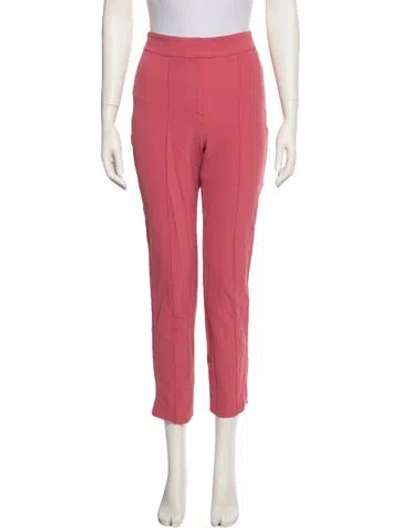 Pre-owned Veronica Beard Straight Leg Pants In Pink