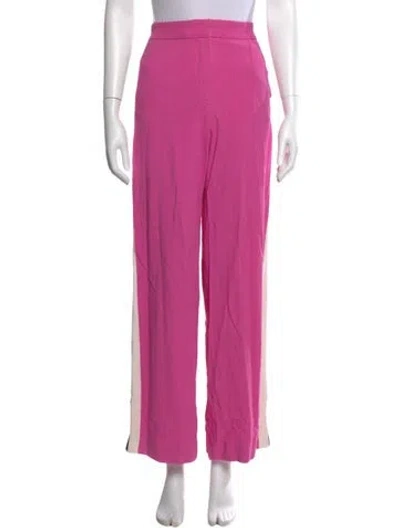 Pre-owned Veronica Beard Straight Leg Pants In Pink