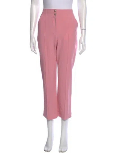 Pre-owned Veronica Beard Straight Leg Pants In Pink