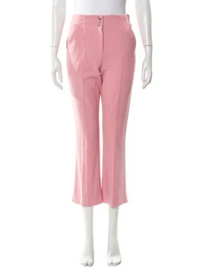 Pre-owned Veronica Beard Straight Leg Pants In Pink