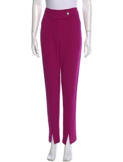 Pre-owned Veronica Beard Straight Leg Pants In Pink