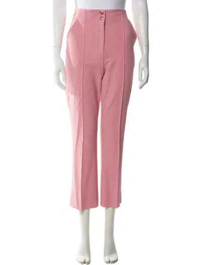 Pre-owned Veronica Beard Straight Leg Pants In Pink