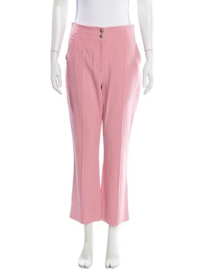 Pre-owned Veronica Beard Straight Leg Pants In Pink