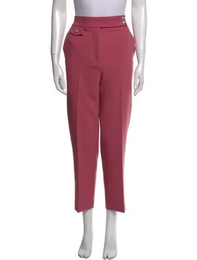 Pre-owned Veronica Beard Straight Leg Pants In Pink
