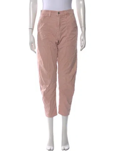 Pre-owned Veronica Beard Straight Leg Pants In Pink