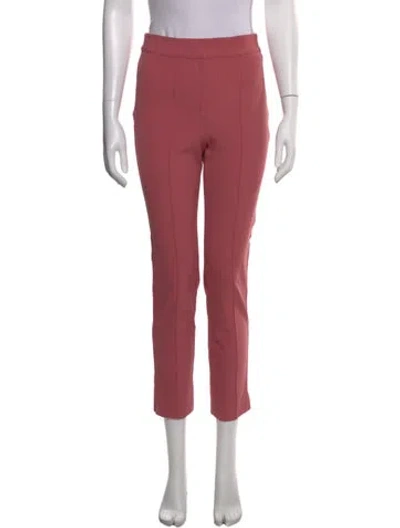 Pre-owned Veronica Beard Straight Leg Pants In Pink