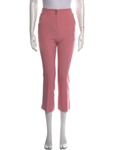 Pre-owned Veronica Beard Straight Leg Pants In Pink