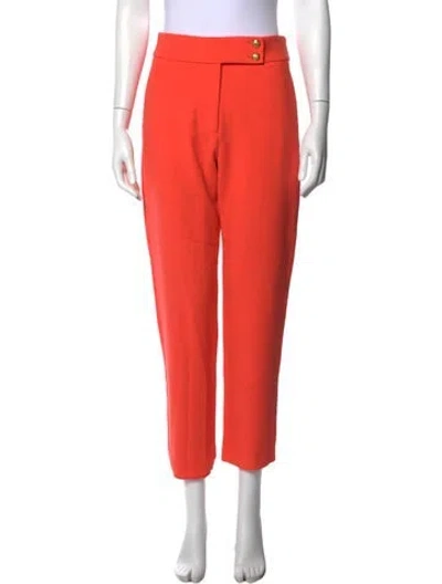 Pre-owned Veronica Beard Straight Leg Pants In Pink