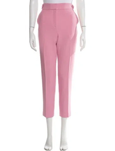 Pre-owned Veronica Beard Straight Leg Pants In Pink