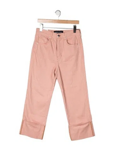 Pre-owned Veronica Beard Straight Leg Pants In Pink