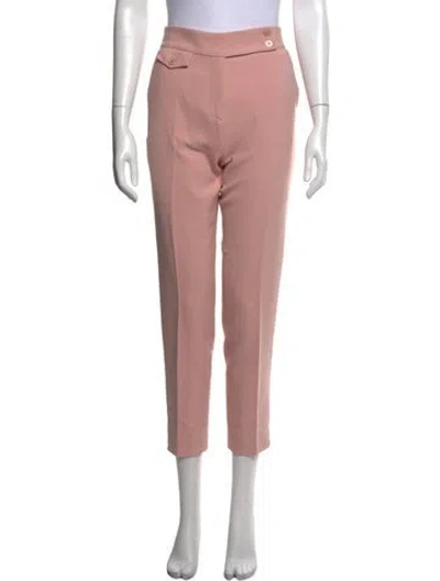 Pre-owned Veronica Beard Straight Leg Pants In Pink