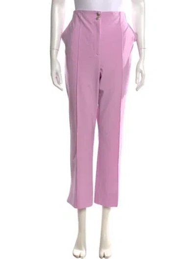 Pre-owned Veronica Beard Straight Leg Pants In Purple