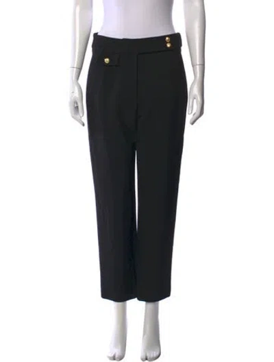 Pre-owned Veronica Beard Straight Leg Pants W/ Tags In Black