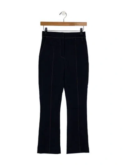 Pre-owned Veronica Beard Straight Leg Pants W/ Tags In Blue