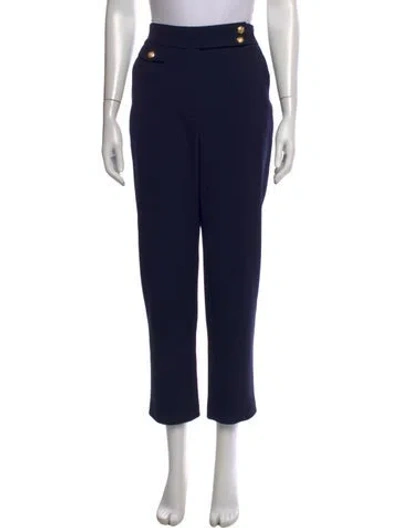 Pre-owned Veronica Beard Straight Leg Pants W/ Tags In Blue