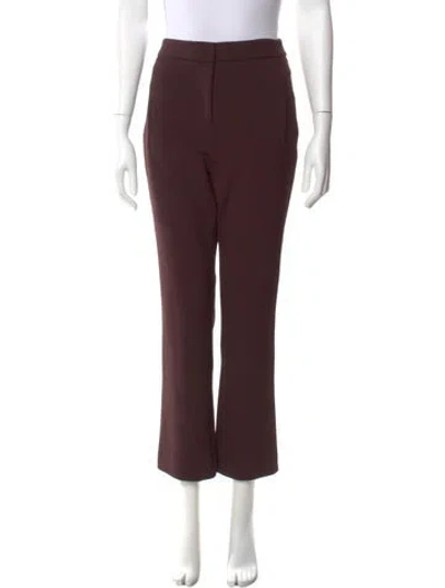 Pre-owned Veronica Beard Straight Leg Pants W/ Tags In Brown