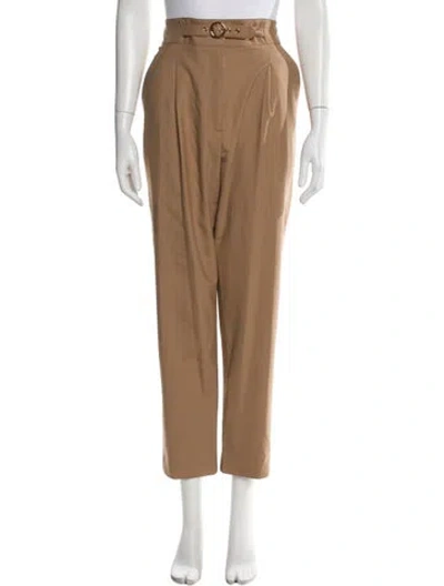 Pre-owned Veronica Beard Straight Leg Pants W/ Tags In Brown