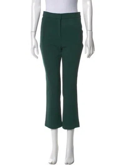 Pre-owned Veronica Beard Straight Leg Pants W/ Tags In Green