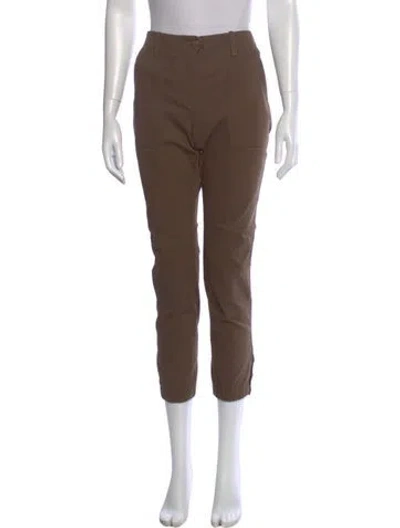 Pre-owned Veronica Beard Straight Leg Pants W/ Tags In Green