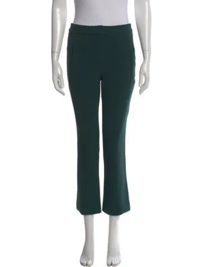 Pre-owned Veronica Beard Straight Leg Pants W/ Tags In Green